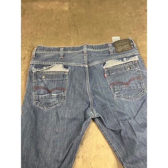 Flared Denim Levi Strauss & Co 569 40x30‎ with Back Pocket Buttons Jeans - Picture 3 of 7